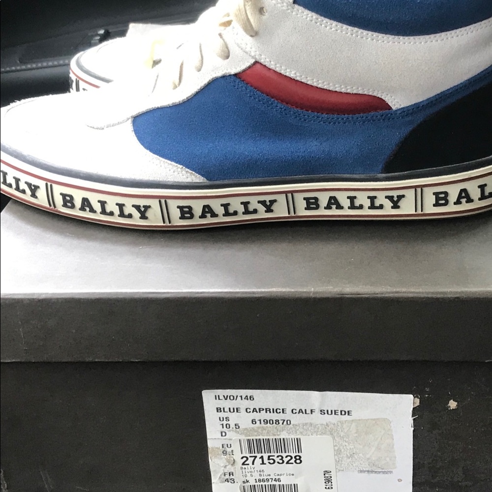 100% Authentic Bally Men’s Sneaker - Picture 1 of 5